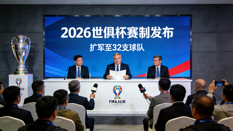 2026世俱杯扩军至32支球队的赛制发布现场